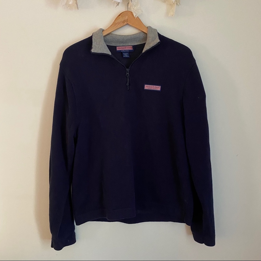 Vineyard Vines Quarter Zip Sweater